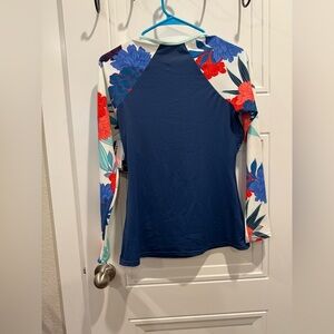 Avia long sleeve swim top. NWT